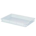 Bac gerbable Euro 600x400 mm, blanc - 75 mm