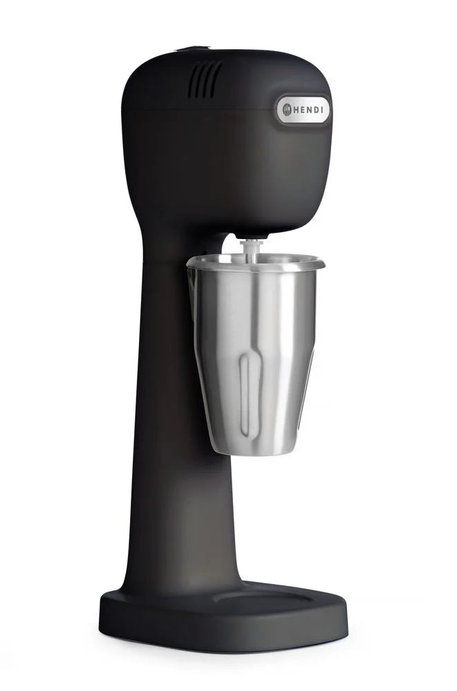 Mixeur à milkshakes Hendi sans BPA - Design by Bronwasser, noir, 230V/400W, 170x210x(H)485mm