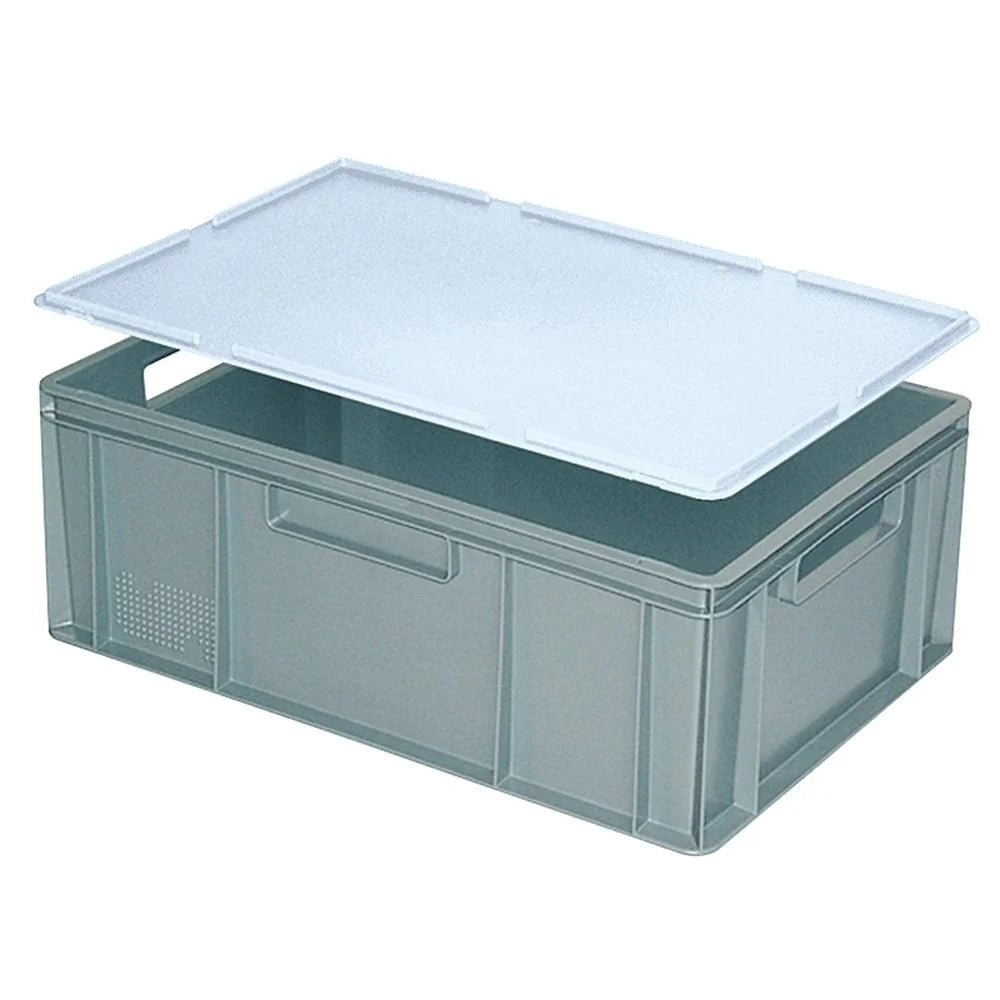 Couvercle à poser pour bacs empilables Euro - blanc