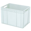 Bac gerbable Euro 600x400 mm, blanc - 420 mm