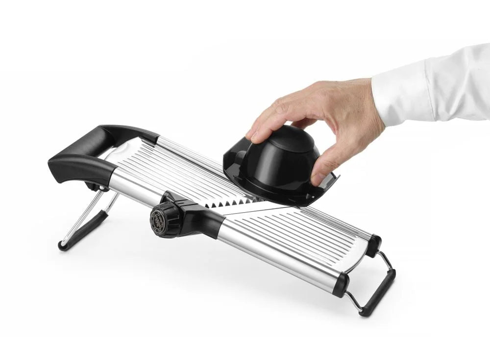 Mandoline en inox, 115x400mm