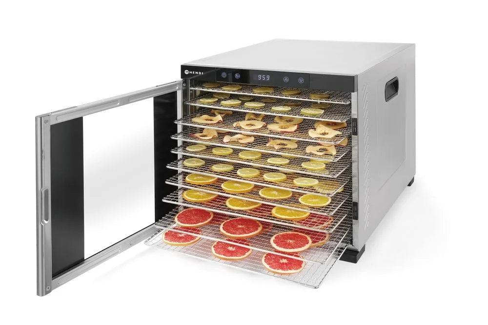 Déshydrateur Profi Line en acier inoxydable 10 grilles