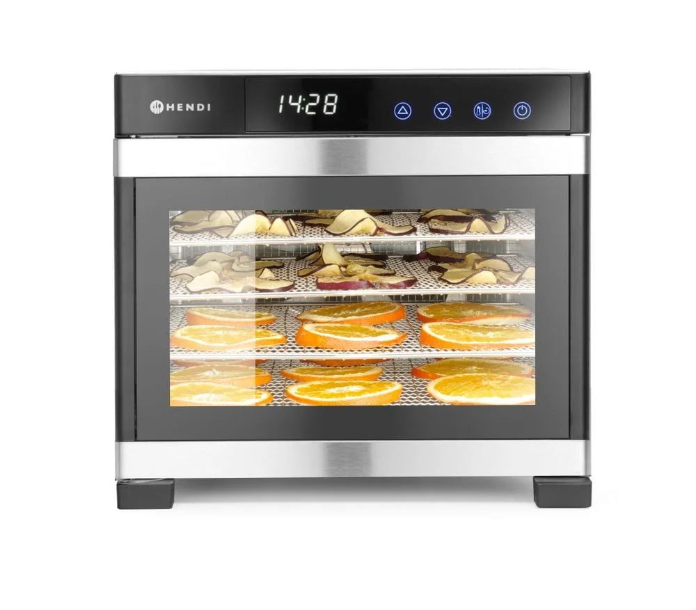 Déshydrateur Profi Line 6 grilles en acier inoxydable 600 W