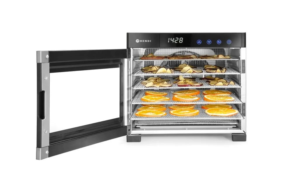 Déshydrateur Profi Line 6 grilles en acier inoxydable 600 W