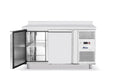 Table de congélation 2 portes en inox 600W