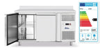 Table de congélation 2 portes en inox 600W