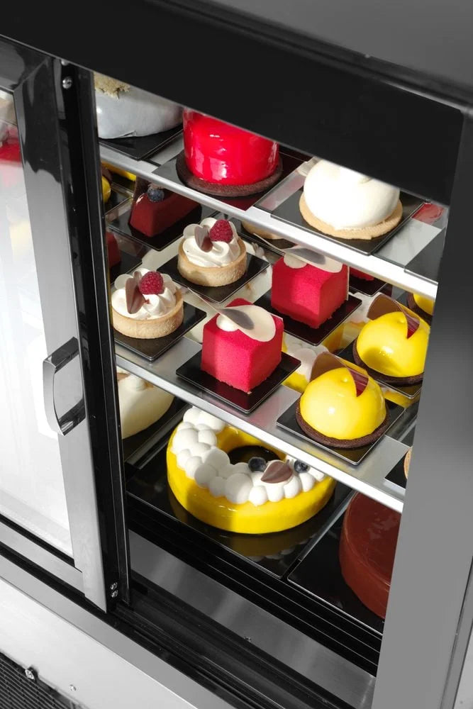 Vitrine réfrigérée avec 2 étagères 300 l