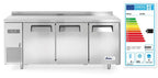 Kitchen Line Table de congélation 3 portes 390 Litres