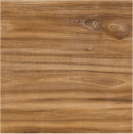 Plateau de table Topalit Classic Washed Elm 800 x 800 mm, brun