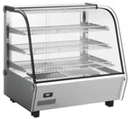 Vitrine chauffante avec 3 niveaux