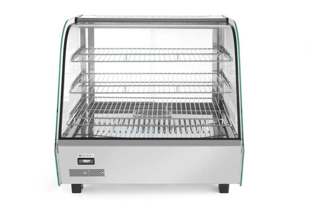 Vitrine chauffante avec 3 niveaux