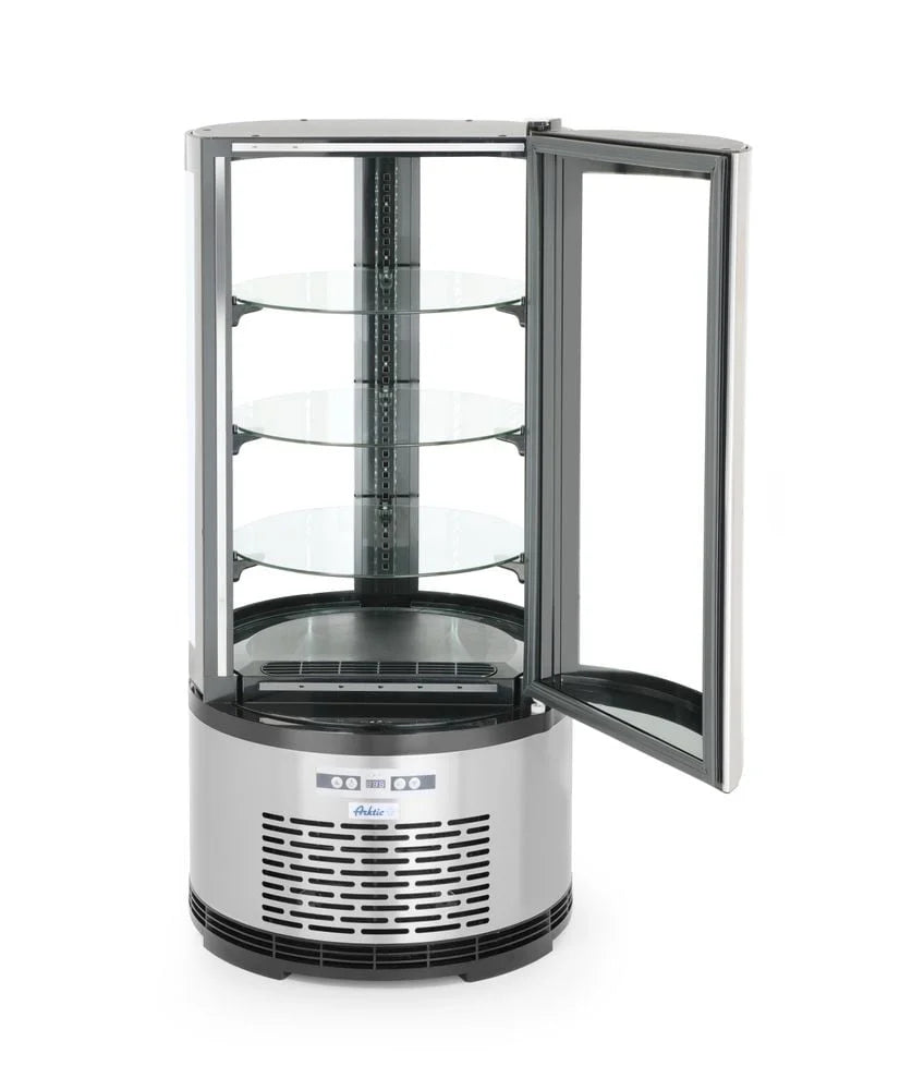 Vitrine à gâteaux ronde 100 l