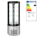Vitrine à gâteaux ronde 360 l