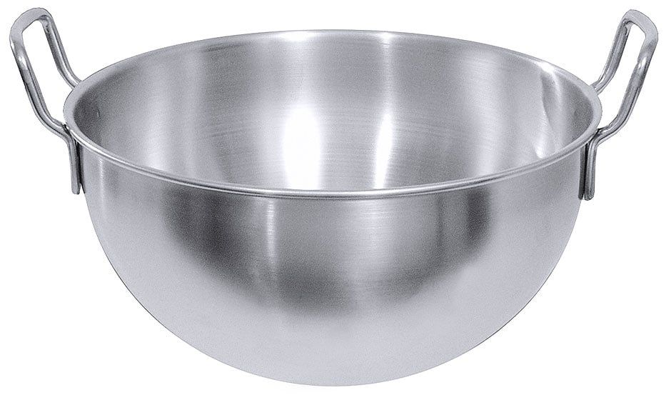 Cul de poule, capacité 14 litres, diamètre intérieur 36 cm, hauteur 22 cm