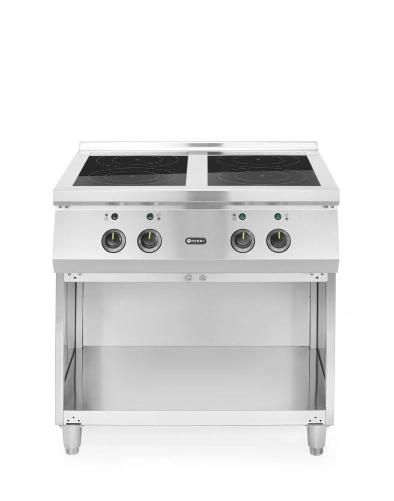 Hendi cuisinière à induction 4 zones, 400V/17000W, 800x720x(H)854mm