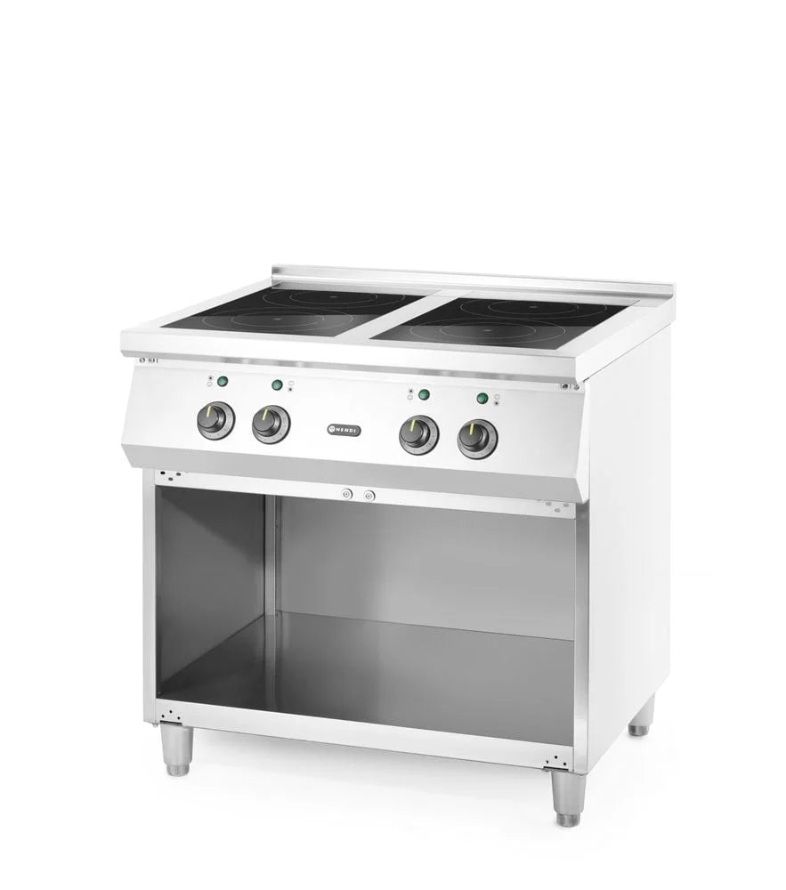 Hendi cuisinière à induction 4 zones, 400V/17000W, 800x720x(H)854mm