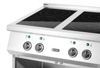 Hendi cuisinière à induction 4 zones, 400V/17000W, 800x720x(H)854mm
