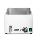 Bain-marie électrique Eco Line avec robinet de vidange