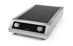 Réchaud à induction 2 x 3500 W 400 V