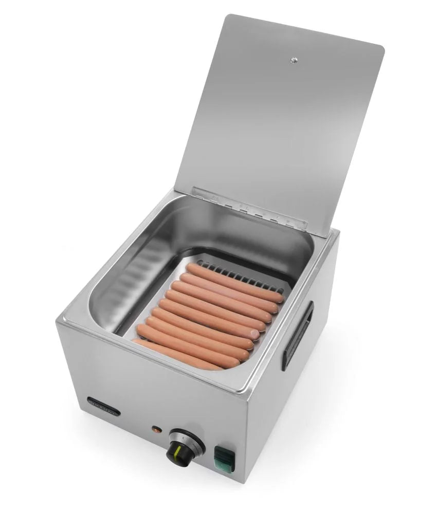 Chauffe-saucisses KitchenLine 10 l, 42,7 x 30,5 x 26,5 cm, inox
