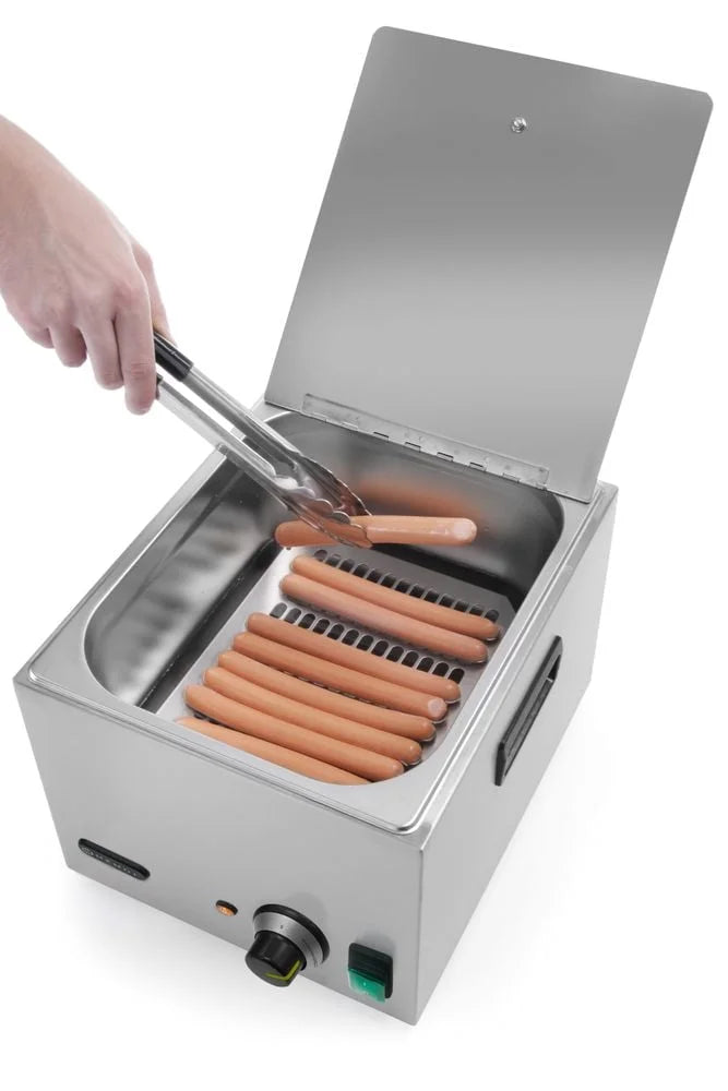 Chauffe-saucisses KitchenLine 10 l, 42,7 x 30,5 x 26,5 cm, inox