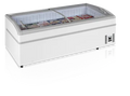 Tefcold Coffre de congélation combiné pour supermarché SHALLOW 200-CF-P