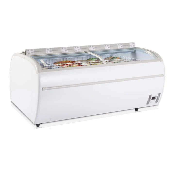 Tefcold Coffre de congélation combiné pour supermarché TWIN 220-CF-P