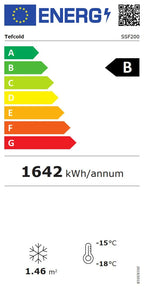 Tefcold Coffre de congélation pour supermarché SSF200-P