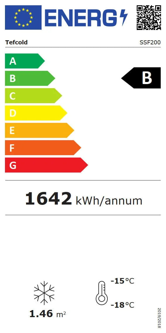 Tefcold Coffre de congélation pour supermarché SSF200-P