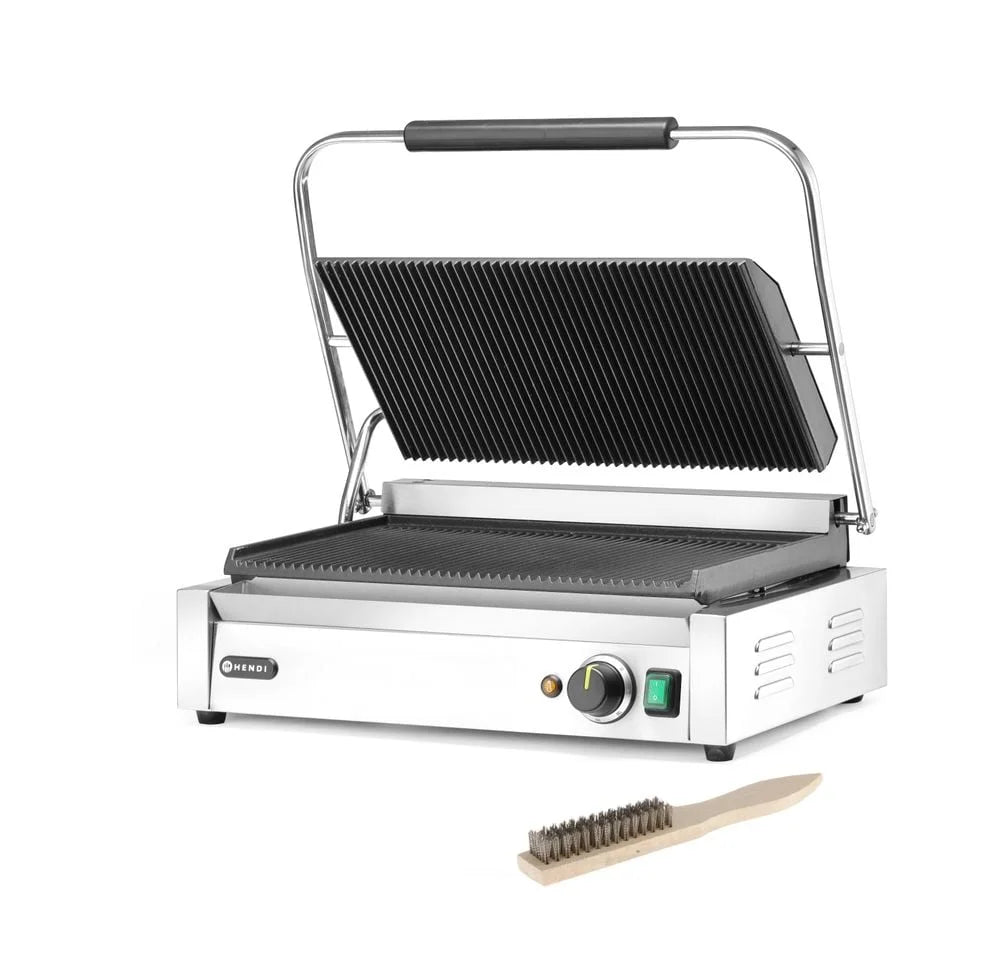 Hendi grill à contact / grill à panini Panini XL, 230V/2700W, 548x464x(H)231mm