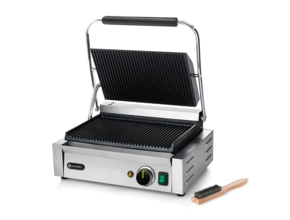 Grill à contact / grill à panini rainuré