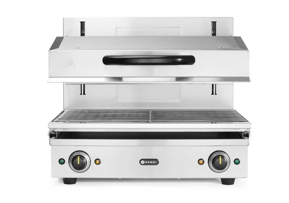 Salamandre 2 zones de chauffe réglable en hauteur, 600x520x(H)530mm