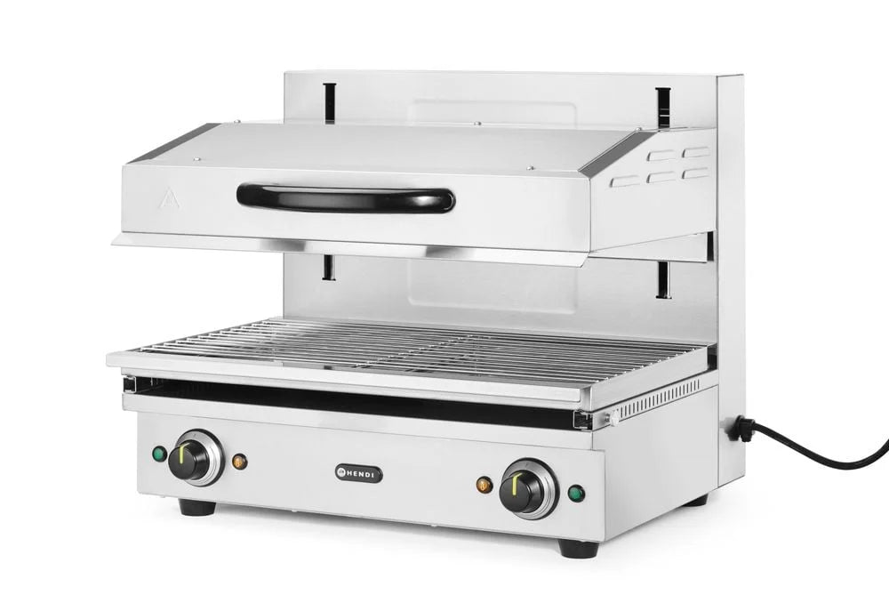 Salamandre 2 zones de chauffe réglable en hauteur, 600x520x(H)530mm