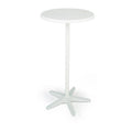 barths Table haute Duo Ø700 mm blanc
