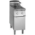 Friteuse électrique sur pied, 2 cuves de 8 Litres
