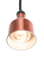Lampe chauffante réglable en hauteur cylindre - Cuivre