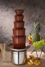 Fontaine à chocolat en acier inoxydable à 5 niveaux