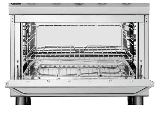Bartscher Cuisinière à gaz Série 700 Classic, 4 feux - sur pied