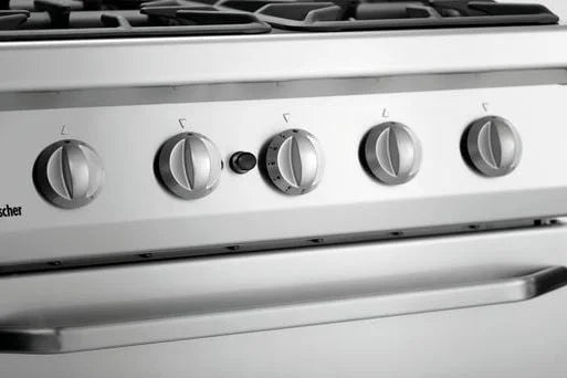 Bartscher Cuisinière à gaz Série 700 Classic, 4 feux - sur pied