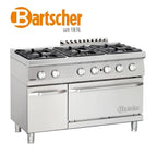 Bartscher Cuisinière à gaz Série 700 Classic, 6 feux - sur pied