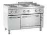 Cuisinière électrique Bartscher 700 ronde avec four électrique et soubassement