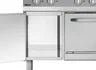 Cuisinière électrique Bartscher 700 ronde avec four électrique et soubassement