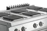 Cuisinière électrique Bartscher 700 avec four électrique et soubassement
