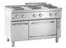 Cuisinière électrique Bartscher 700 avec four électrique et soubassement