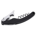 Tire-bouchon de serveur avec manche en plastique ABS noir, longueur 12 cm