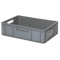 Bac gerbable Euro 600x400 mm, gris - 170 mm