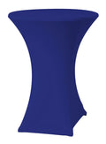 Fox Housse de table haute stretch, bleu foncé