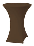 Housse de table haute Fox Stretch, marron