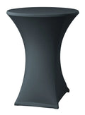 Fox Housse de table haute stretch, noir