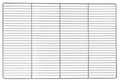 Grille de cuisson, format pâtissier 60x40cm